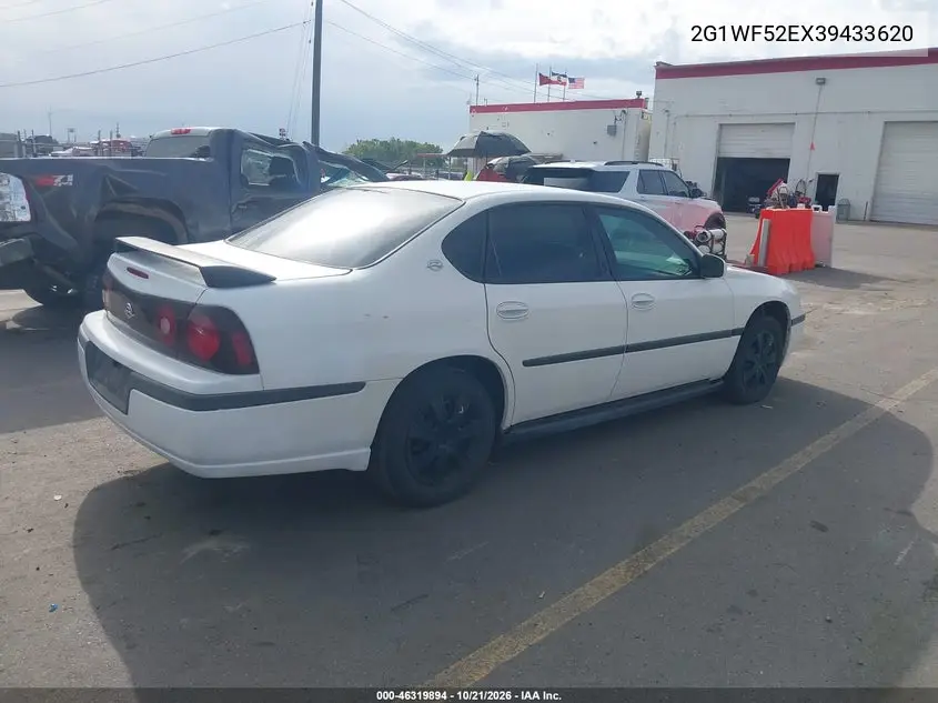 2003 CHEVROLET IMPALA VIN 2G1WF52EX39433620 — фото 4