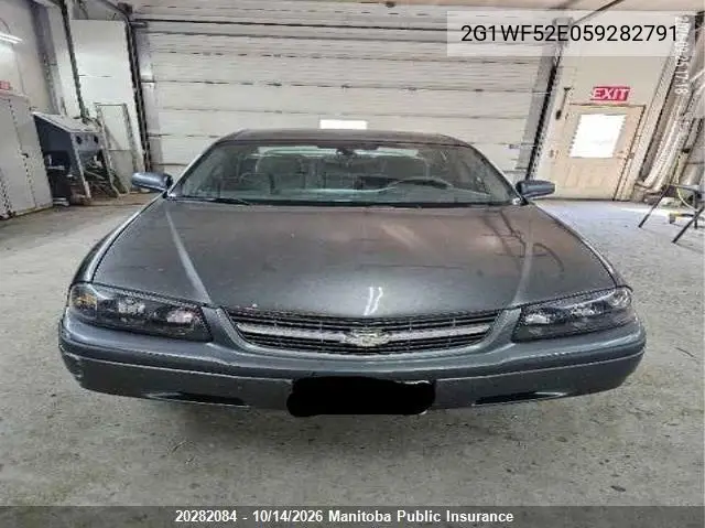 2005 CHEVROLET IMPALA VIN 2G1WF52E059282791 — фото 10