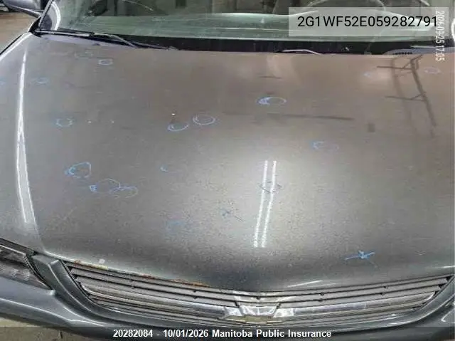 2005 CHEVROLET IMPALA VIN 2G1WF52E059282791 — фото 6