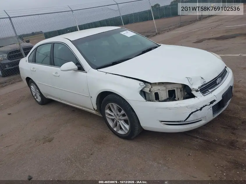 CHEVROLET IMPALA 2006, VIN 2G1WT58K769102536