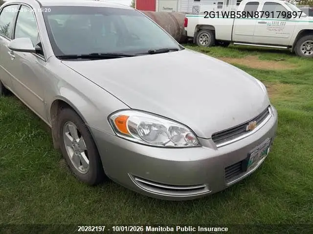 CHEVROLET IMPALA 2007, VIN 2G1WB58N879179897
