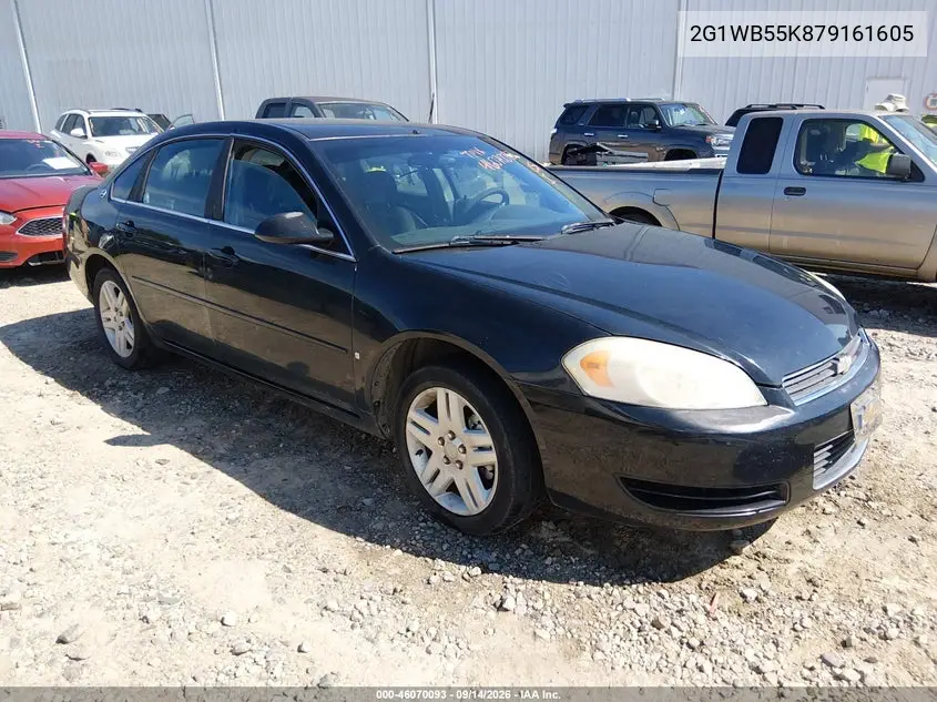 CHEVROLET IMPALA 2007, VIN 2G1WB55K879161605