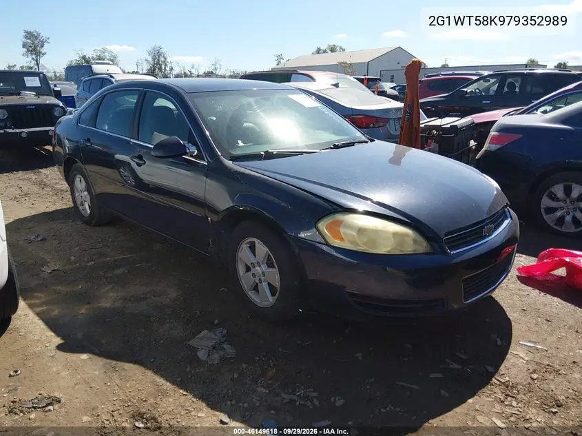 CHEVROLET IMPALA 2007, VIN 2G1WT58K979352989
