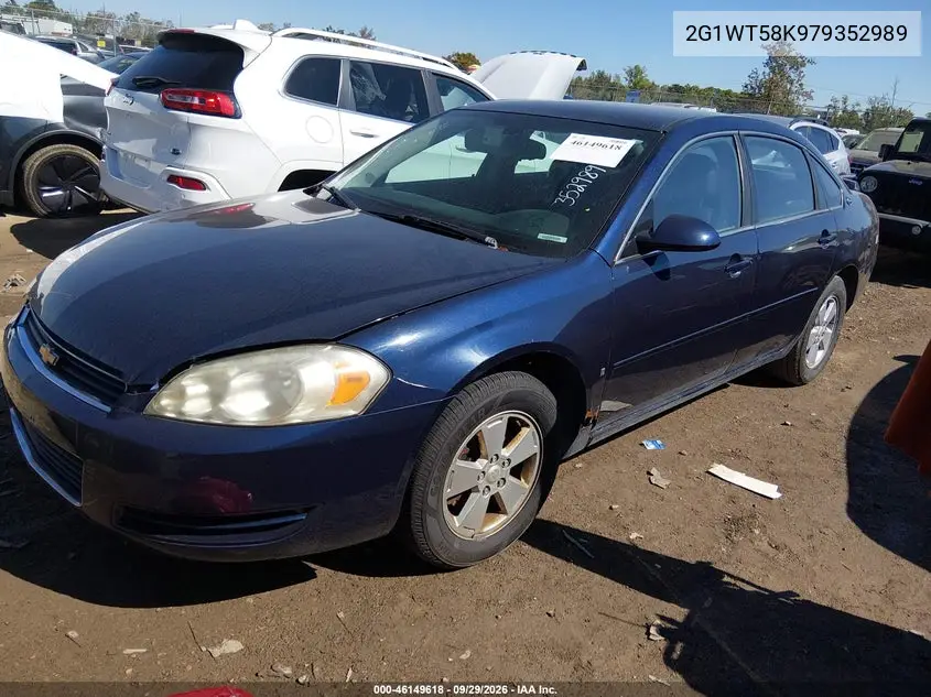 2007 CHEVROLET IMPALA VIN 2G1WT58K979352989 — фото 2