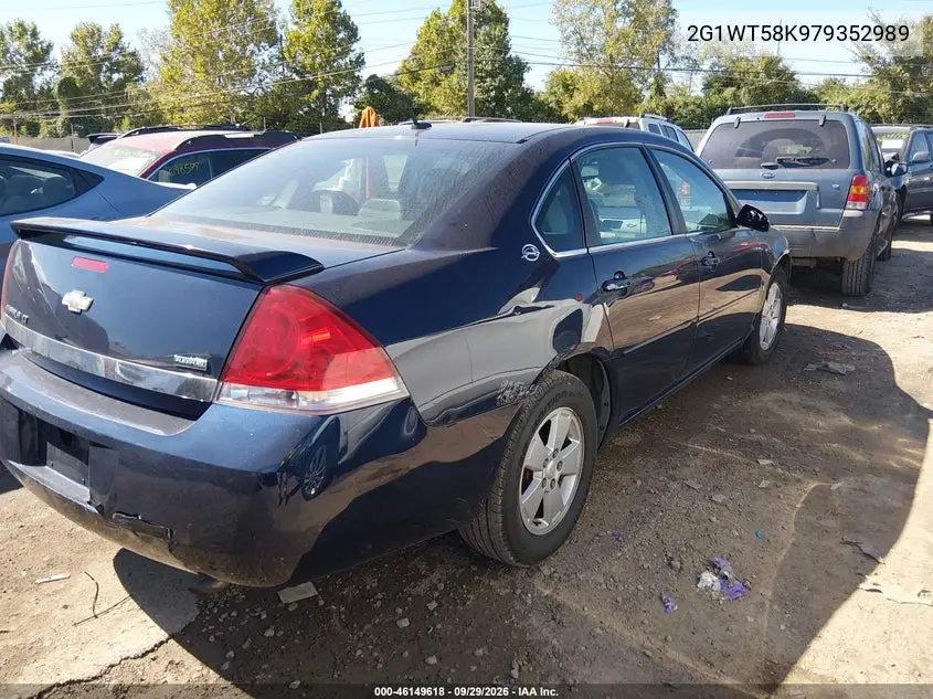 2007 CHEVROLET IMPALA VIN 2G1WT58K979352989 — фото 4