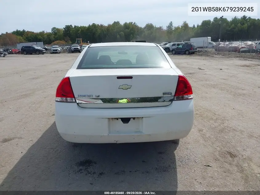 2007 CHEVROLET IMPALA VIN 2G1WB58K679239245 — фото 16