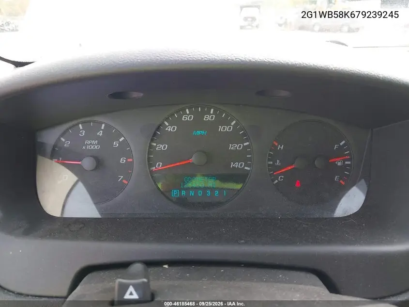 2007 CHEVROLET IMPALA VIN 2G1WB58K679239245 — фото 7