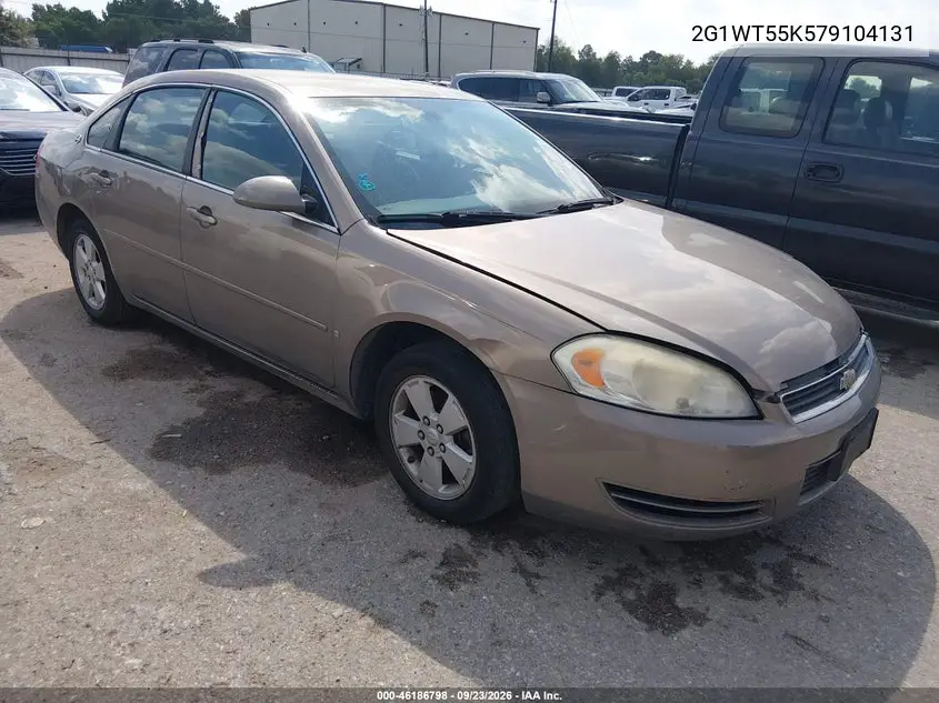 CHEVROLET IMPALA 2007, VIN 2G1WT55K579104131