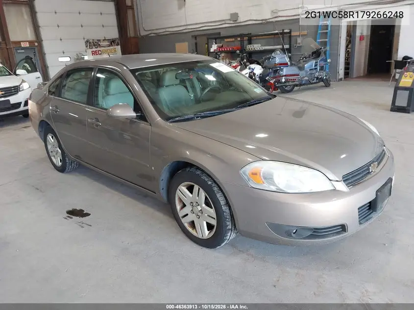 CHEVROLET IMPALA 2007, VIN 2G1WC58R179266248