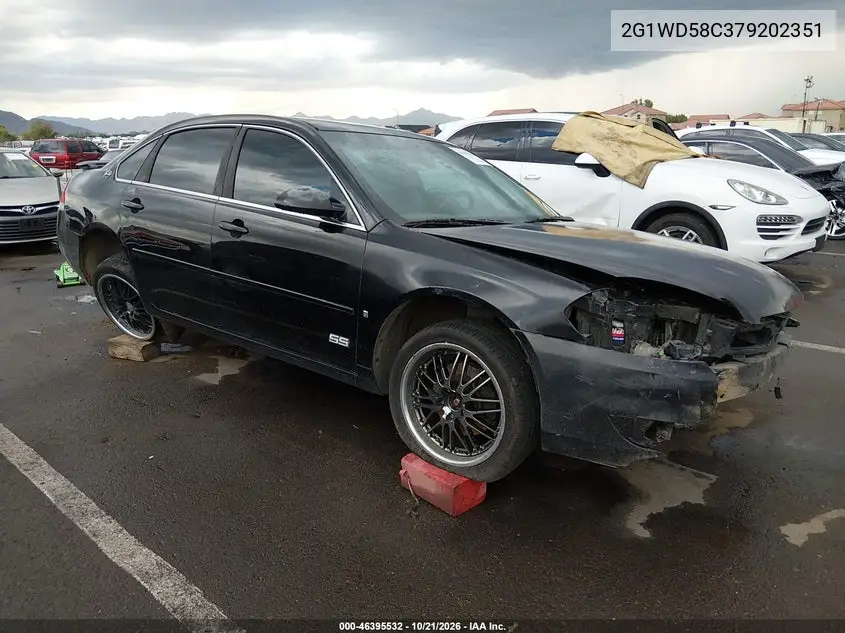 CHEVROLET IMPALA 2007, VIN 2G1WD58C379202351