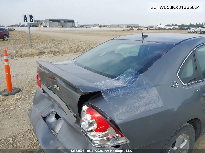 2008 CHEVROLET IMPALA VIN 2G1WB58KX81335024 — фото 20