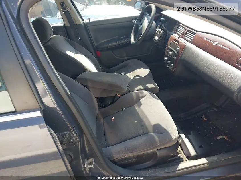 2008 CHEVROLET IMPALA VIN 2G1WB58N889138977 — фото 5
