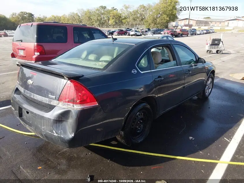 2008 CHEVROLET IMPALA VIN 2G1WT58K181367938 — фото 4