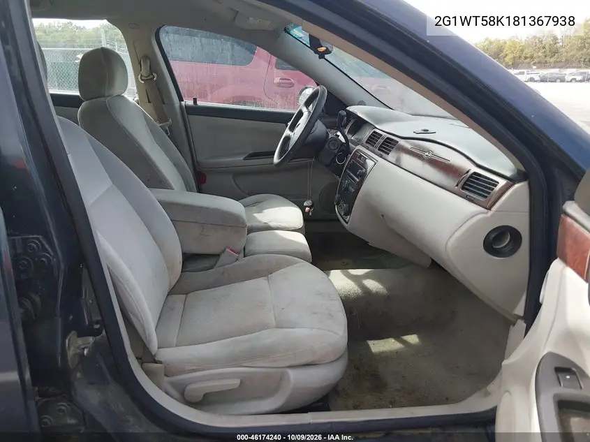 2008 CHEVROLET IMPALA VIN 2G1WT58K181367938 — фото 5