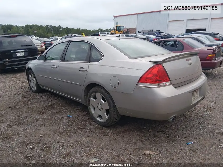 2008 CHEVROLET IMPALA VIN 2G1WD58C789149185 — фото 3