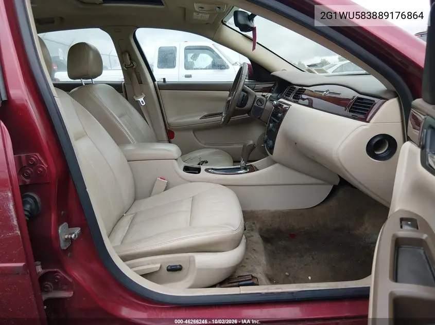 2008 CHEVROLET IMPALA VIN 2G1WU583889176864 — фото 5