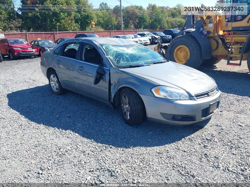 CHEVROLET IMPALA 2008, VIN 2G1WC583289237340