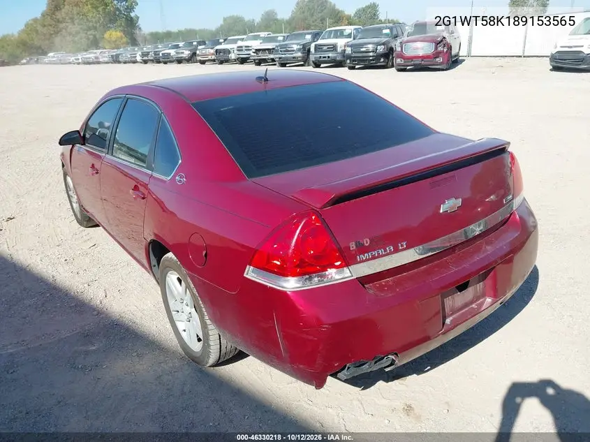 2008 CHEVROLET IMPALA VIN 2G1WT58K189153565 — фото 3