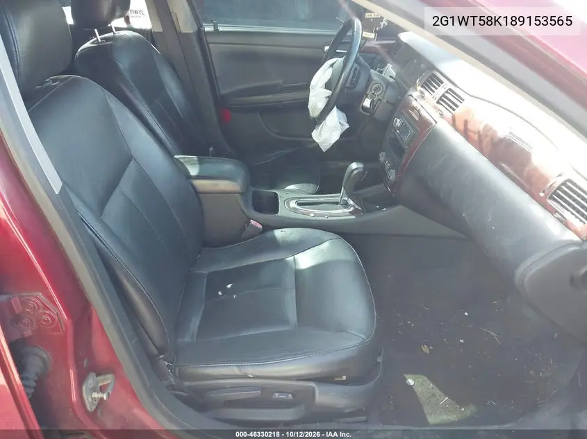 2008 CHEVROLET IMPALA VIN 2G1WT58K189153565 — фото 5