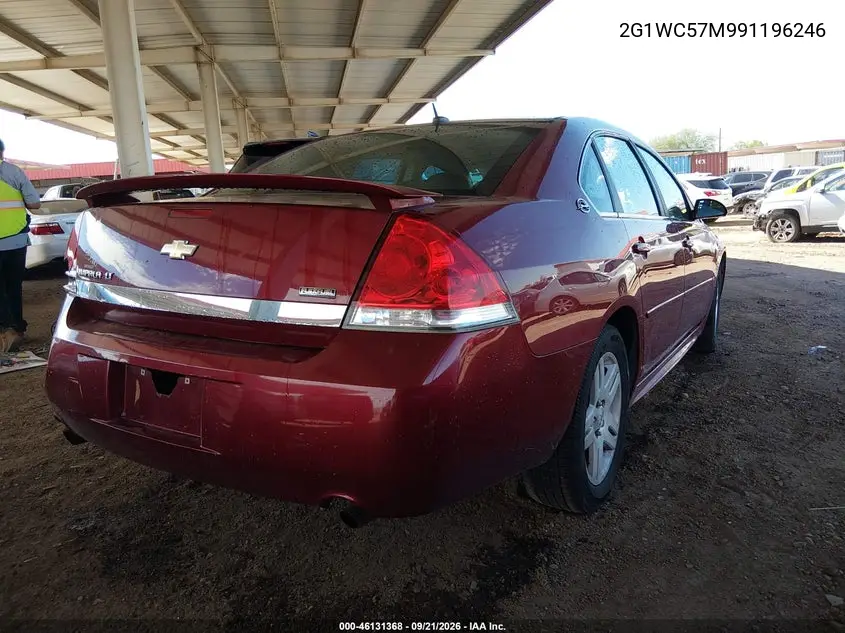 2009 CHEVROLET IMPALA VIN 2G1WC57M991196246 — фото 4