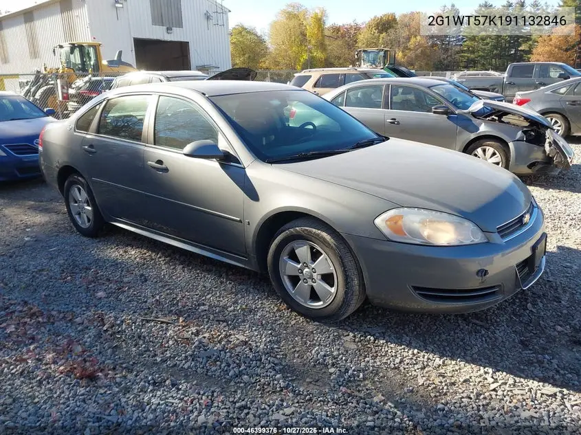 CHEVROLET IMPALA 2009, VIN 2G1WT57K191132846