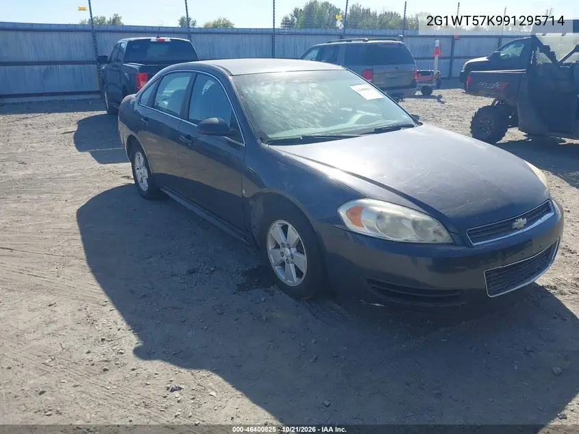 CHEVROLET IMPALA 2009, VIN 2G1WT57K991295714