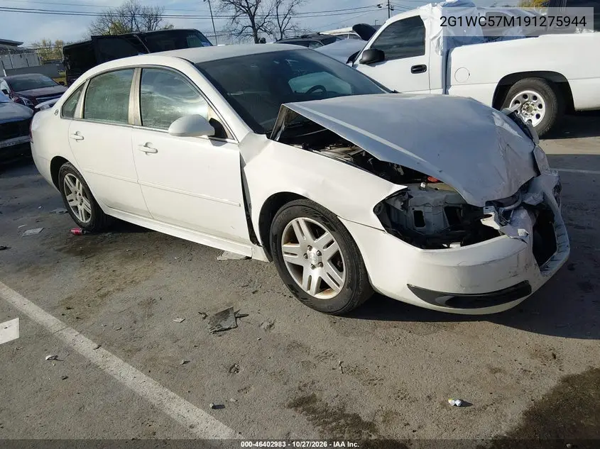 CHEVROLET IMPALA 2009, VIN 2G1WC57M191275944