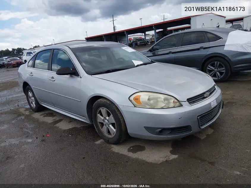 CHEVROLET IMPALA 2010, VIN 2G1WB5EK1A1186173