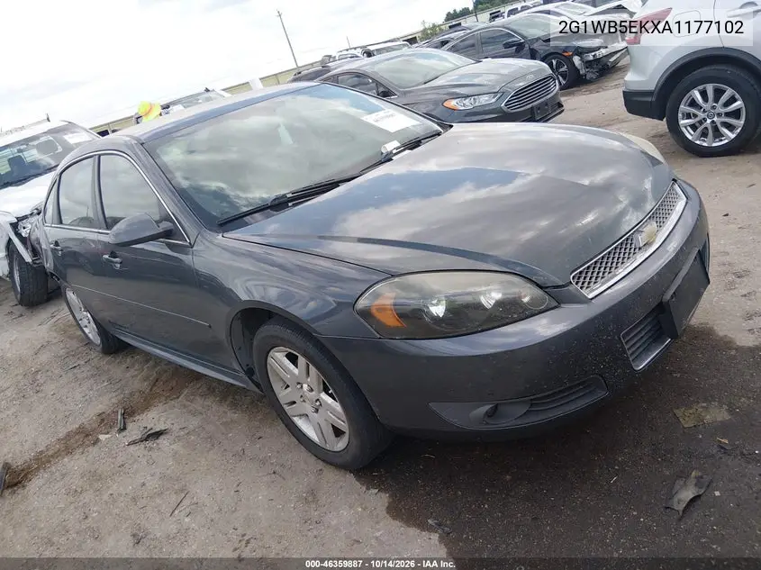 CHEVROLET IMPALA 2010, VIN 2G1WB5EKXA1177102