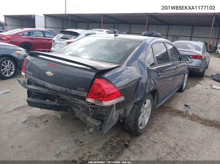 2010 CHEVROLET IMPALA VIN 2G1WB5EKXA1177102 — фото 4