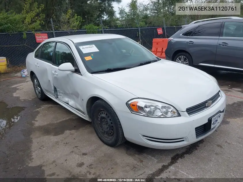 CHEVROLET IMPALA 2010, VIN 2G1WA5EK3A1120761