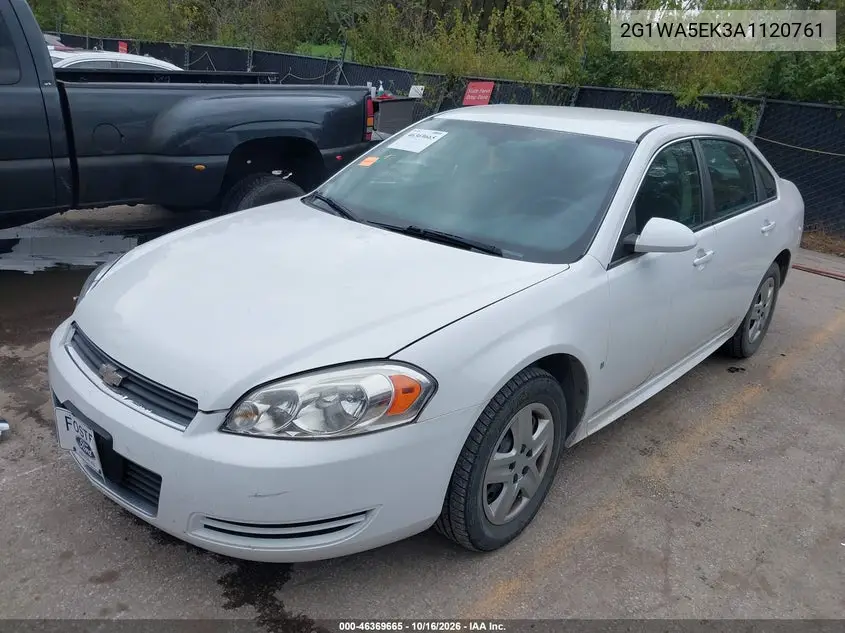 2010 CHEVROLET IMPALA VIN 2G1WA5EK3A1120761 — фото 2