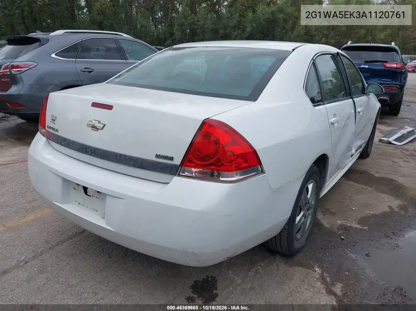 2010 CHEVROLET IMPALA VIN 2G1WA5EK3A1120761 — фото 4
