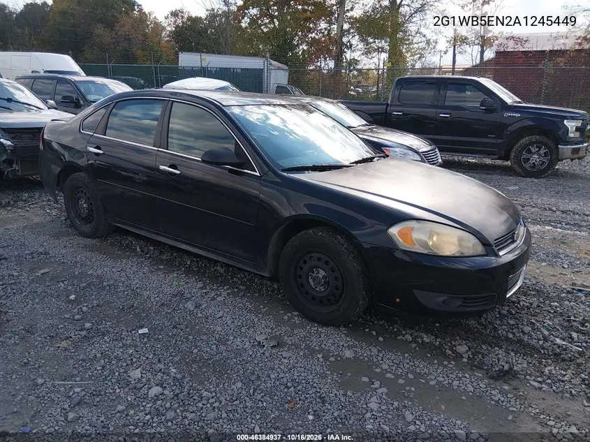 CHEVROLET IMPALA 2010, VIN 2G1WB5EN2A1245449