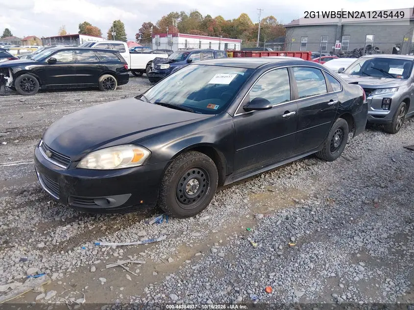 2010 CHEVROLET IMPALA VIN 2G1WB5EN2A1245449 — фото 2
