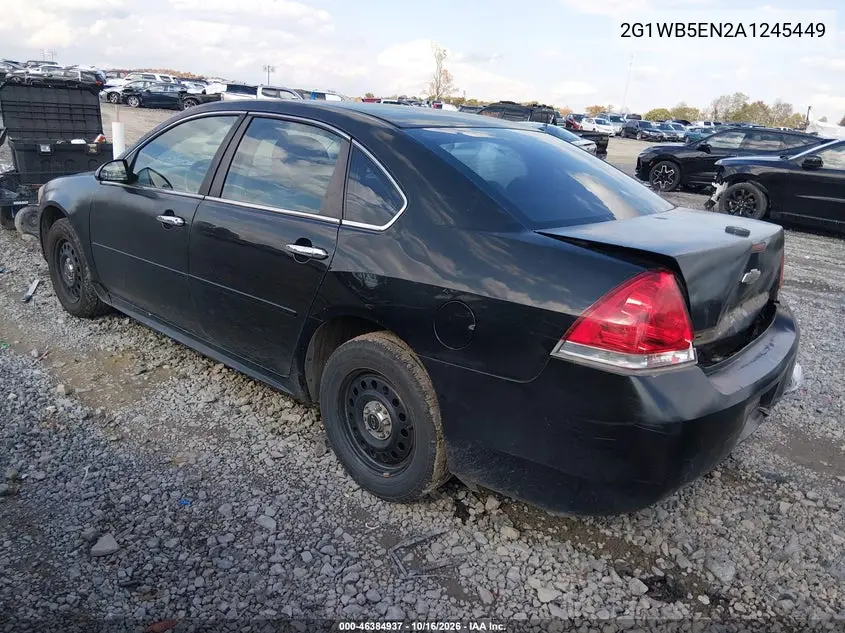 2010 CHEVROLET IMPALA VIN 2G1WB5EN2A1245449 — фото 3