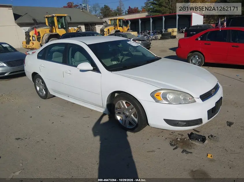 CHEVROLET IMPALA 2010, VIN 2G1WB5EN2A1262171