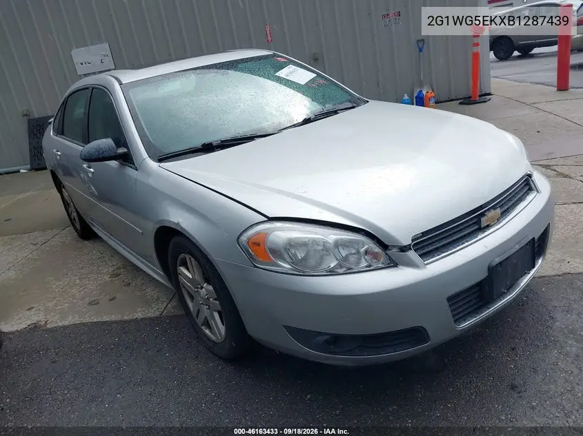 CHEVROLET IMPALA 2011, VIN 2G1WG5EKXB1287439