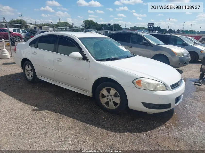 CHEVROLET IMPALA 2011, VIN 2G1WG5EK9B1108937