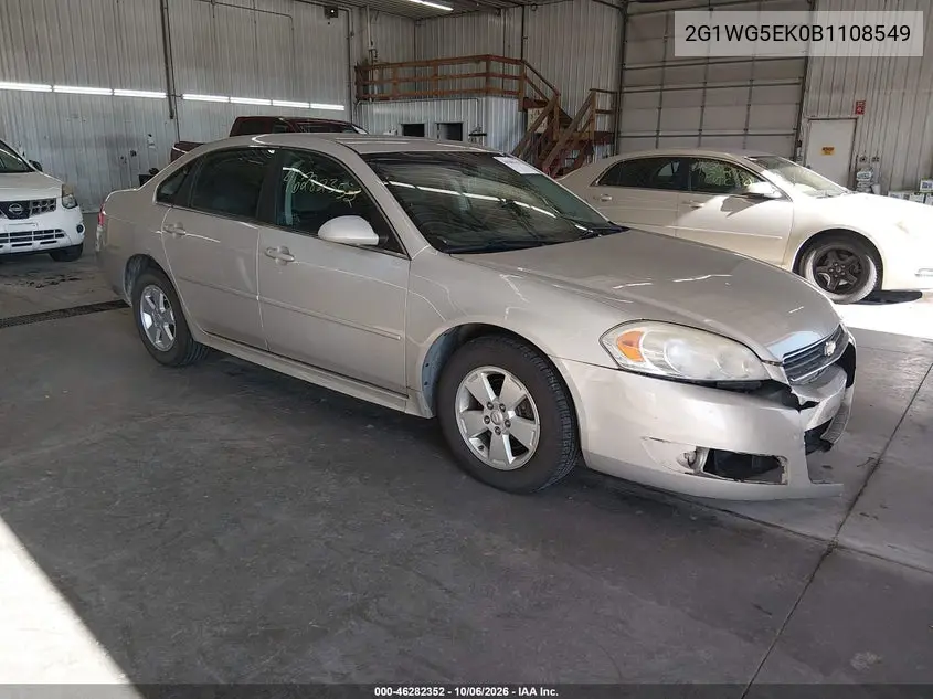 CHEVROLET IMPALA 2011, VIN 2G1WG5EK0B1108549
