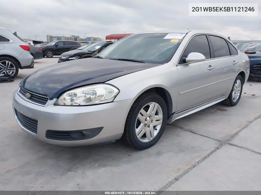 2011 CHEVROLET IMPALA VIN 2G1WB5EK5B1121246 — фото 2