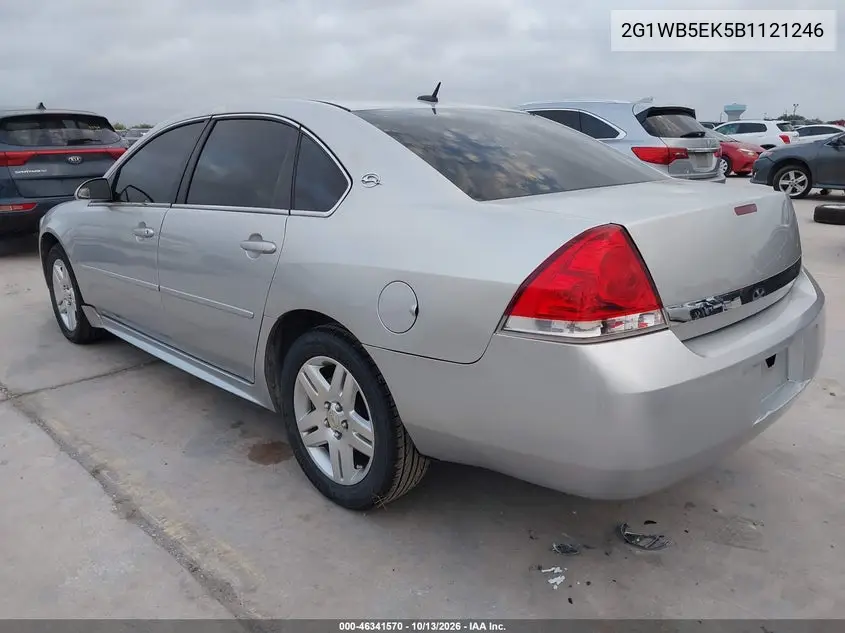 2011 CHEVROLET IMPALA VIN 2G1WB5EK5B1121246 — фото 3