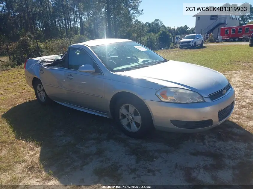 CHEVROLET IMPALA 2011, VIN 2G1WG5EK4B1319933