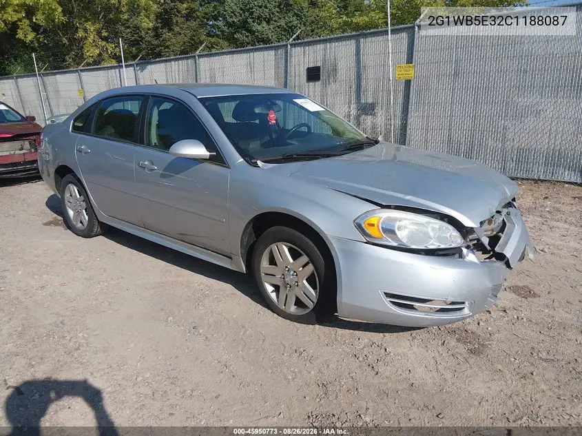 CHEVROLET IMPALA 2012, VIN 2G1WB5E32C1188087
