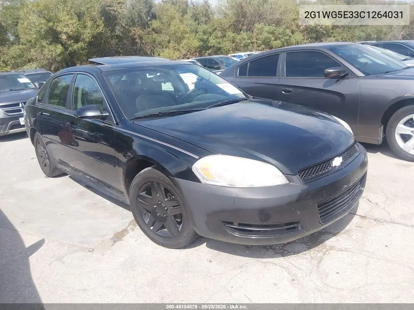 CHEVROLET IMPALA 2012, VIN 2G1WG5E33C1264031