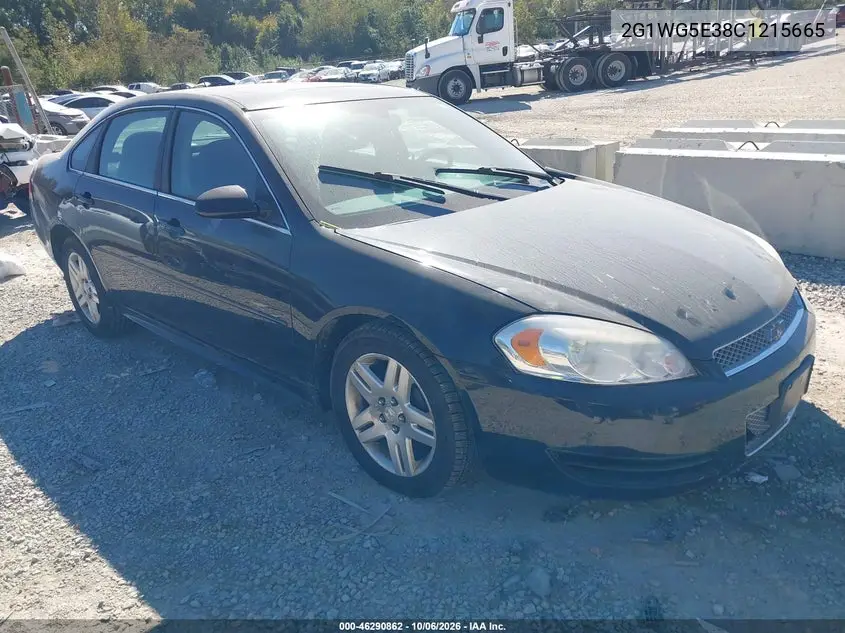 CHEVROLET IMPALA 2012, VIN 2G1WG5E38C1215665
