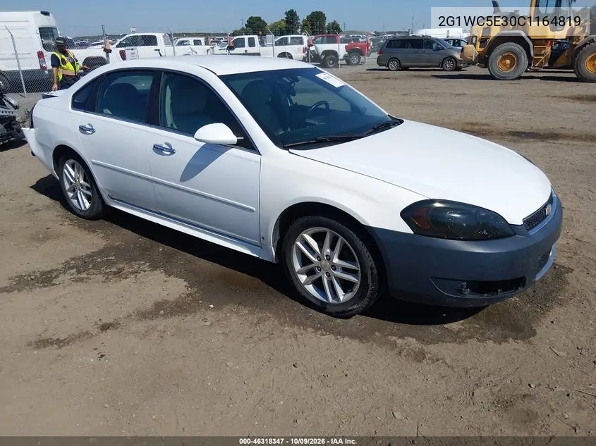 CHEVROLET IMPALA 2012, VIN 2G1WC5E30C1164819