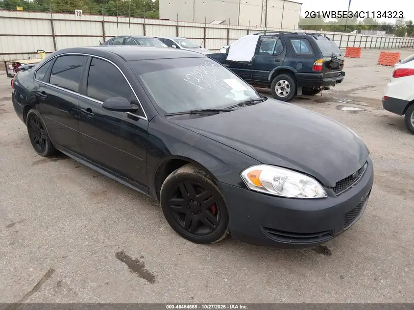 CHEVROLET IMPALA 2012, VIN 2G1WB5E34C1134323