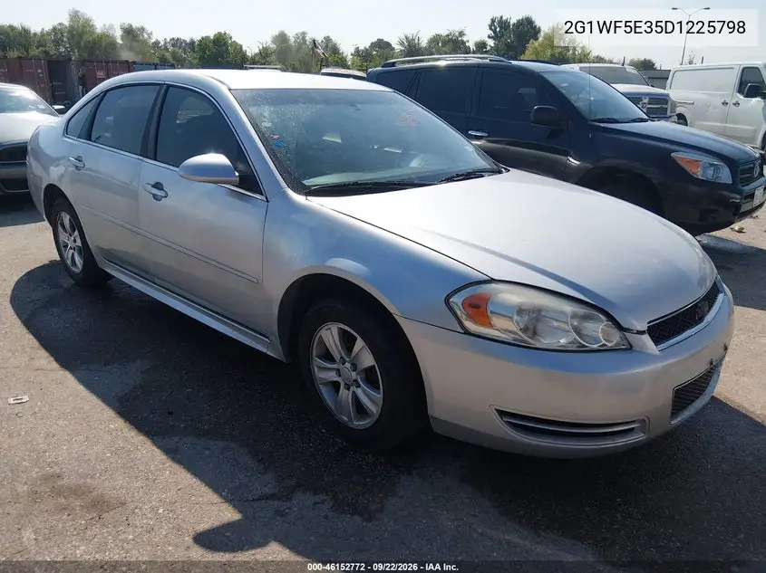 CHEVROLET IMPALA 2013, VIN 2G1WF5E35D1225798