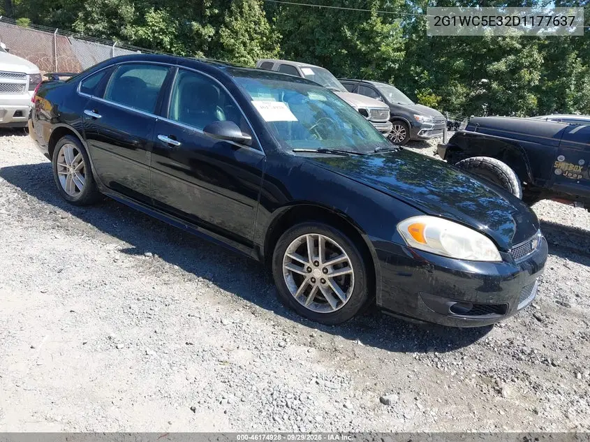 CHEVROLET IMPALA 2013, VIN 2G1WC5E32D1177637